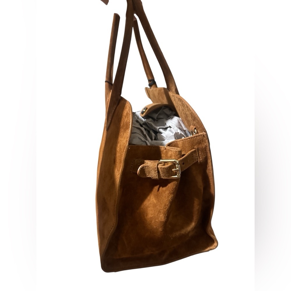 NWT Claudia Firenze Suede Handbag viral - Picture 2 of 3